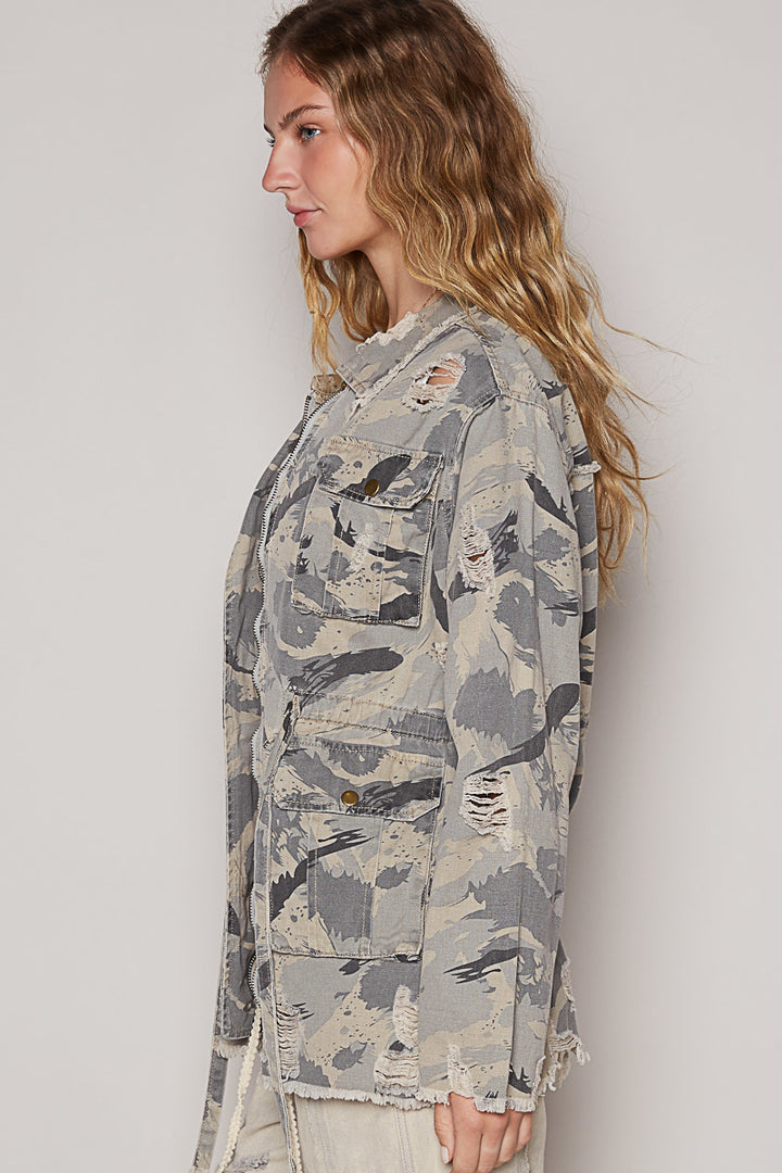 Camo Chic Vintage Jacket