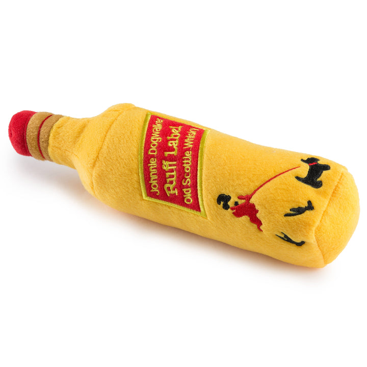 Johnnie Dogwalker Ruff Label Squeaker Dog Toy