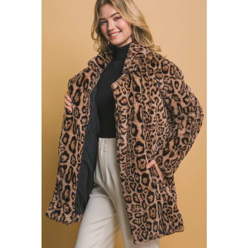 Wild at Heart Leopard Coat