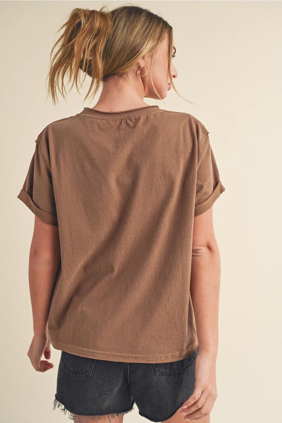 Mali Baby Tee, Mocha