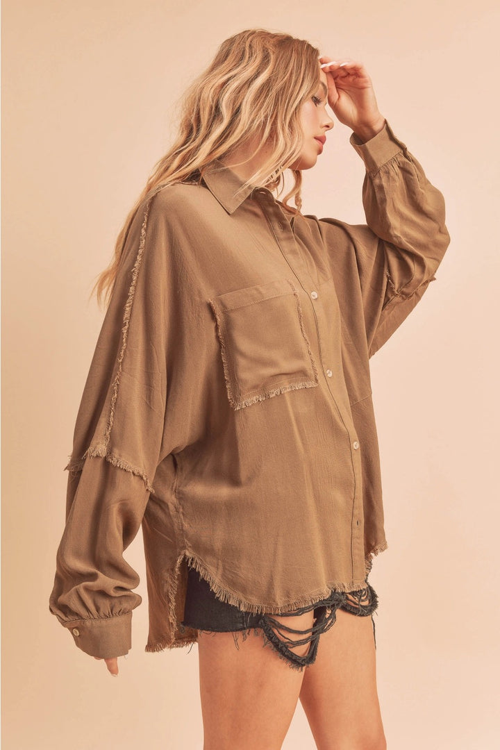 Delilah Shirt, Oat