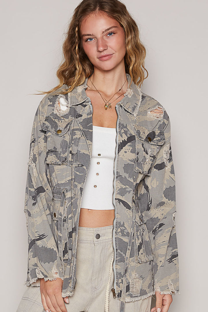 Camo Chic Vintage Jacket